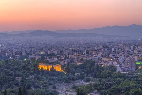 Tempio di Efesto, Atene, G reece — Foto Stock