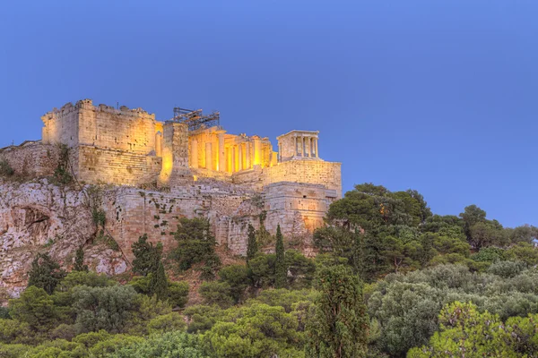 Acrópolis y Partenón, Atenas, Grecia —  Fotos de Stock