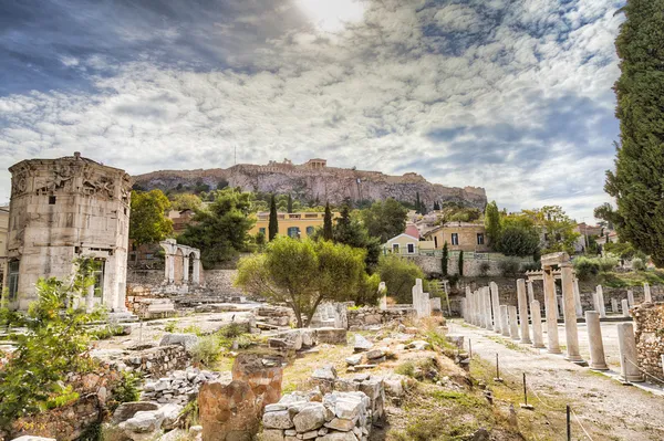 Akropolis, atener, Gr eece – stockfoto