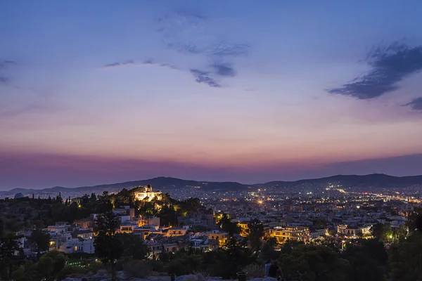 Panorama Atina, Yunanistan — Stok fotoğraf