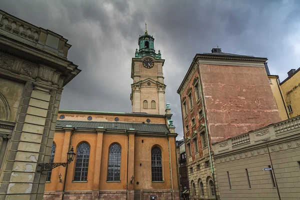 Storkyrkan cathedral, the Great Church, Stockholm, Sweden — стоковое фото