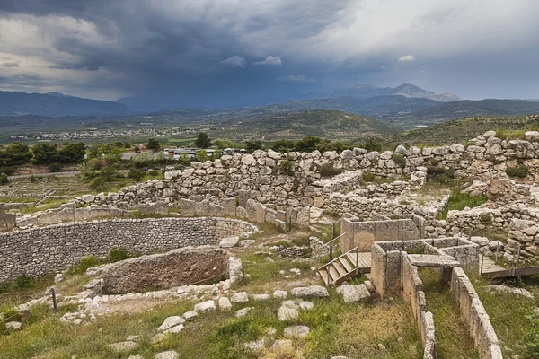 Akropolisz Mycenae, Görögország — Stock Fotó