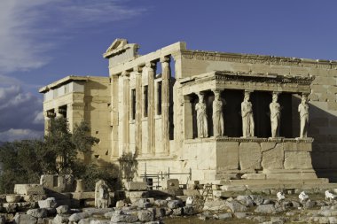 caryatids Erekhtheion, Akropol, Atina, gr eece