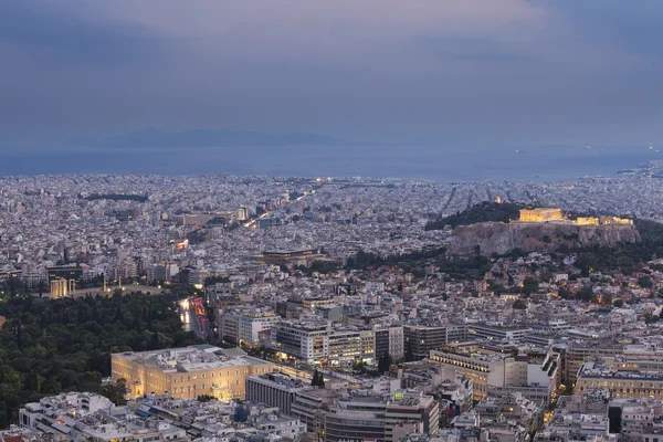 Parthenon Tapınağı ve Akropolis'in Atina, Yunanistan