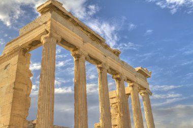 Antik tapınak olympian zeus, Atina, Yunanistan
