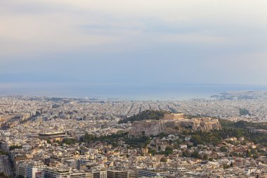 Parthenon Tapınağı ve Akropolis'in, Atina, Yunanistan