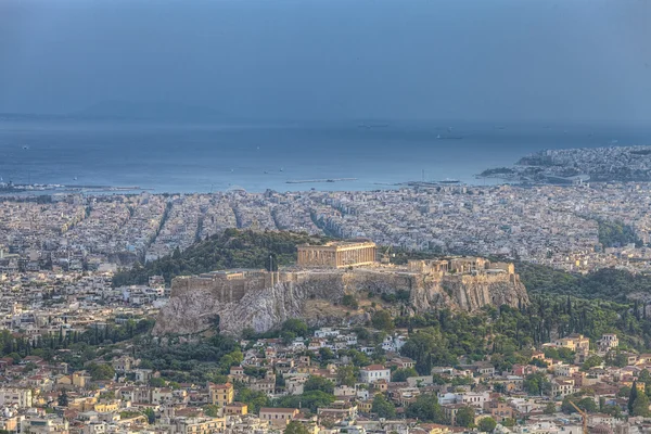 Partenón y Acrópolis, Atenas, Grecia — Foto de Stock