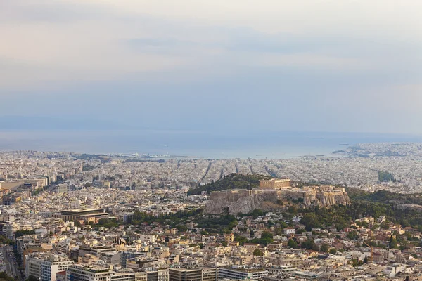 Παρθενώνας και η Ακρόπολη, Αθήνα, Ελλάδα — Φωτογραφία Αρχείου