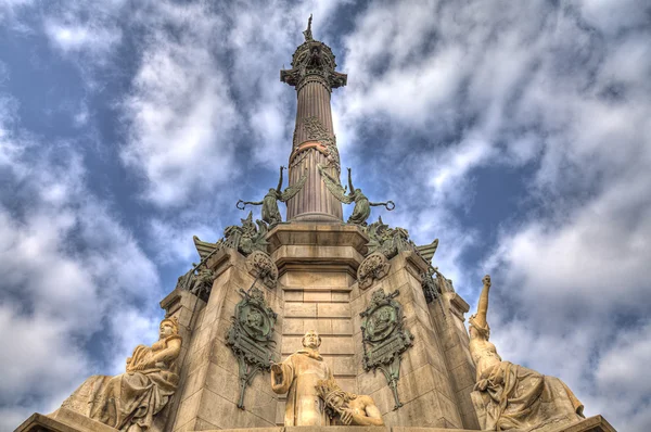 Columbus Monument, Barcelona — Stock fotografie