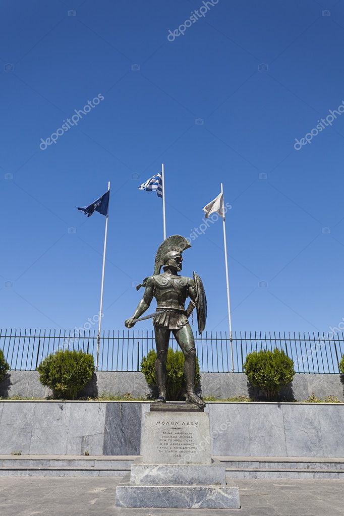 Leonidas Statue Sparta Greece Stock Photo Image By C Anastasios71 Leonidas Statue Sparta Greece Stock Photo Image By C Anastasios71