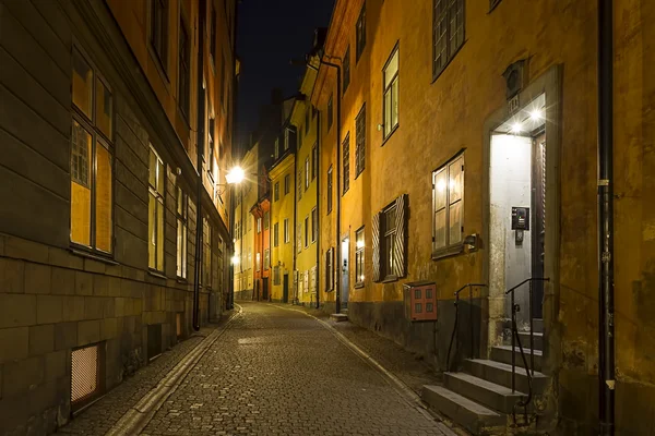 格姆拉斯坦，在瑞典斯德哥尔摩老城 — 图库照片