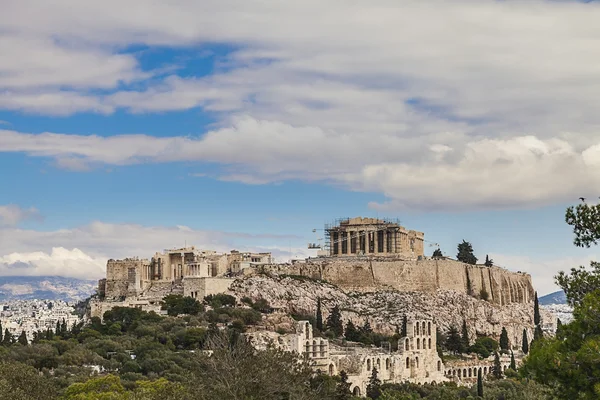 Yunanistan'daki Acropolis — Stok fotoğraf