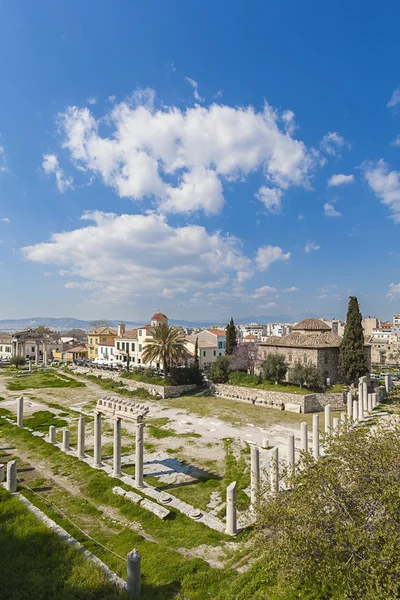 Antikkens Agora i Athen – stockfoto