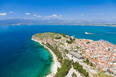 Nafplio, Yunanistan 'da Moreloponnese' de bir liman kenti.