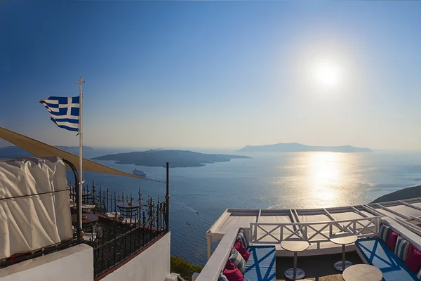 Oia stadt, insel santorini, griechenland — Stockfoto