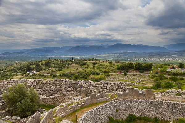 Mycenae, arkæologisk område i Grækenland - Stock-foto