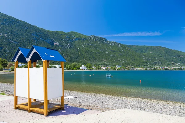 The beautiful spa resort of Kamena Vourla in Greece — Stock Photo, Image