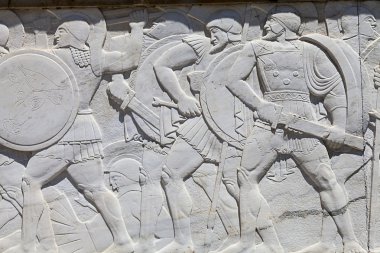 Leonidas anıt thermopylae, Yunanistan