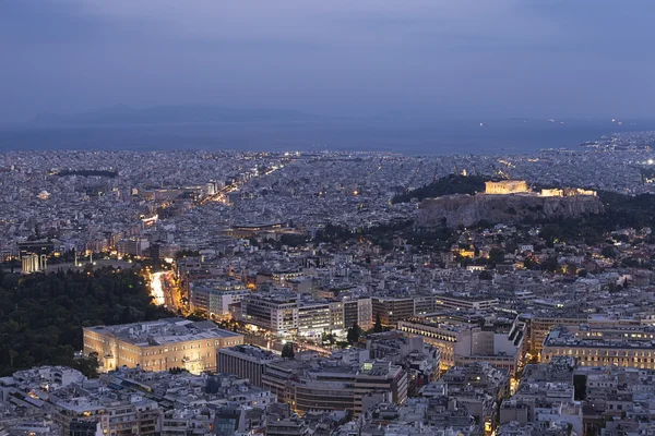 Parthenon a Akropoli, Atény, Řecko — Stock fotografie