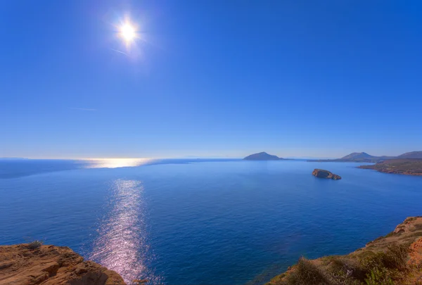 Egejské moře, Řecko — Stock fotografie