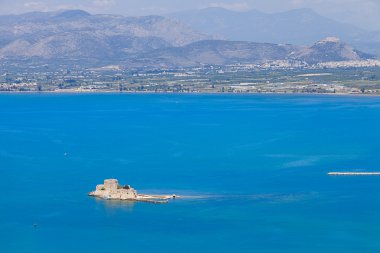Bourtzi nafplion, Yunanistan üzerinden