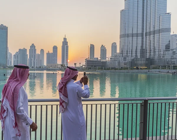 Arabi a Dubai — Foto Stock