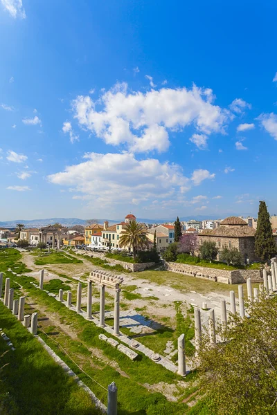 Antikkens Agora i Athen – stockfoto