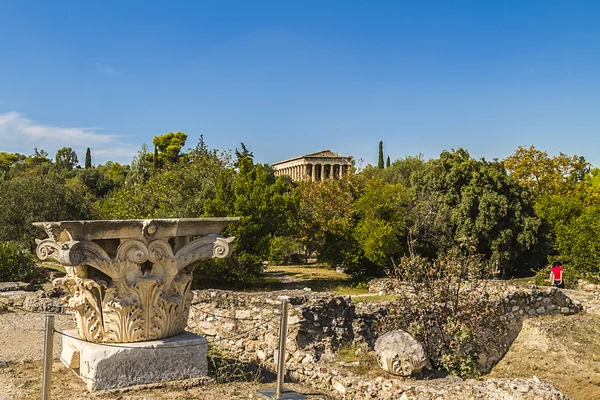 Templo de Hefesto, Atenas, Grécia — Fotografia de Stock