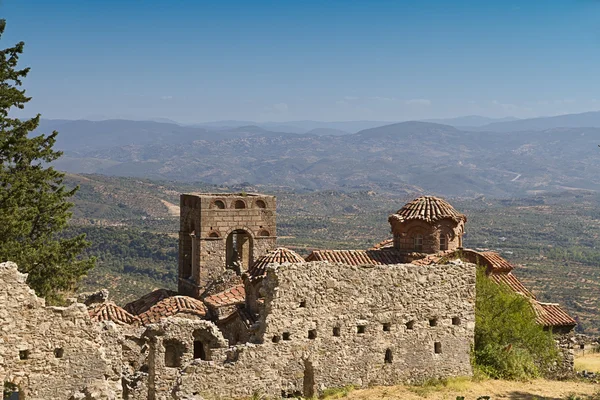 Ruins from Mystras ( fortified town),Greece — Stock Photo, Image