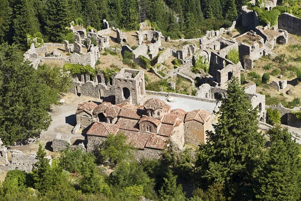 Ruins from Mystras ( fortified town),Greece — Stock Photo, Image