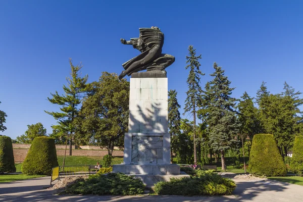 Памятник "A la France" Kalemegdan, Белград, Сербия — стоковое фото