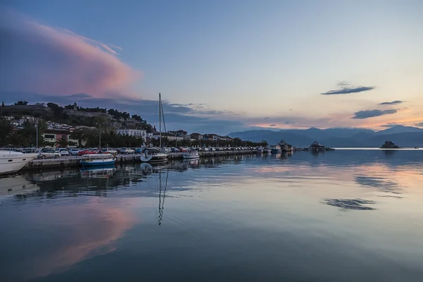 Nafplio cidade na Grécia — Fotografia de Stock