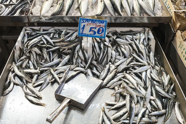sardalya, Balık pazarı