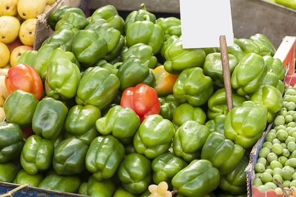 Green peppers — Stock Photo, Image