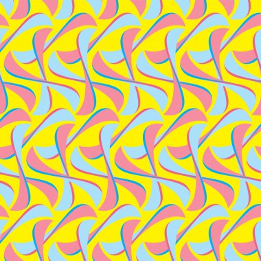 Otel, Ev ve Villa Tasarımı için Japon Biçiminde Soyut Optik İllüzyon Kusursuz Desen