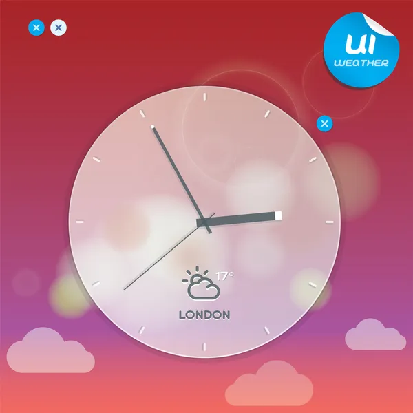 vektör weather widget illüstrasyon, düğme, işaret, sembol, amblemi, etiket, rozet, logo web tasarım, kullanıcı arabirimi, cep telefonu, Bebek, çocuk için