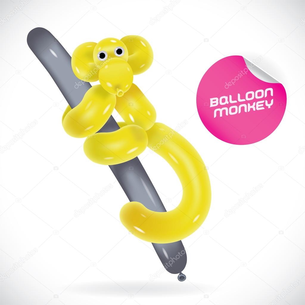 Balloon monkey on sale