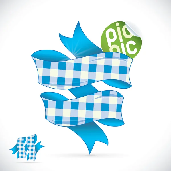 Picknick tecken illustration — Stock vektor