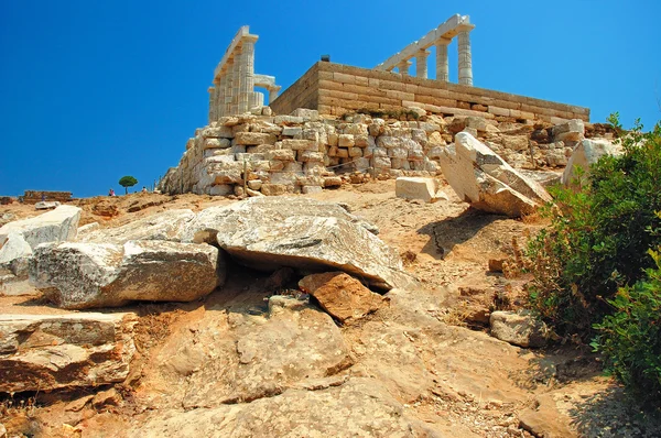 Sounion de capa — Fotografia de Stock