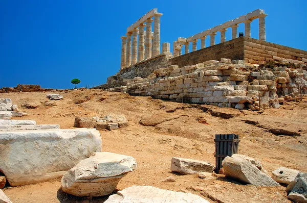 Kaap sounion — Stockfoto