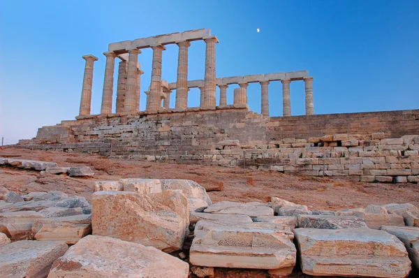 Мис Sounion — стокове фото