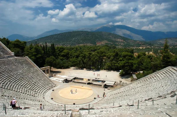 Teatro Epidauro — Foto Stock