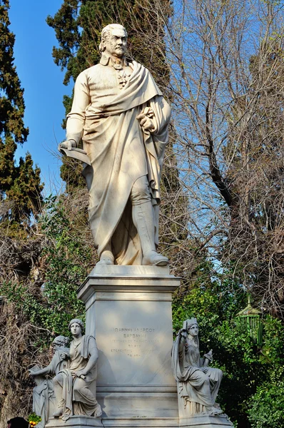 Ioannis varvakis heykeli — Stok fotoğraf