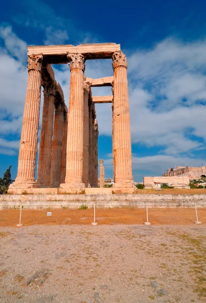 Tempel van de Olympische zeus — Stockfoto