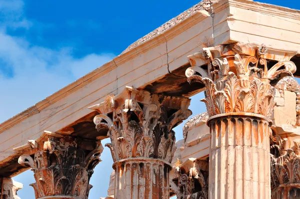 Templo de Zeus Olímpico, vista cercana — Foto de Stock