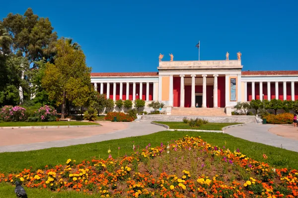 Nationaal Archeologisch museum in Athene, Griekenland Stockfoto