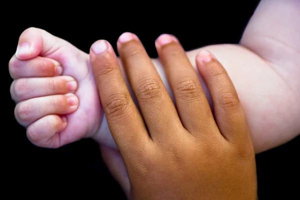 Dwie ręce dziecka — Zdjęcie stockowe