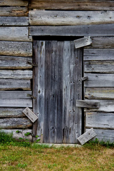 Oude houten constructie — Stockfoto