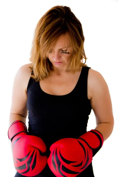 Boxer femme — Photo