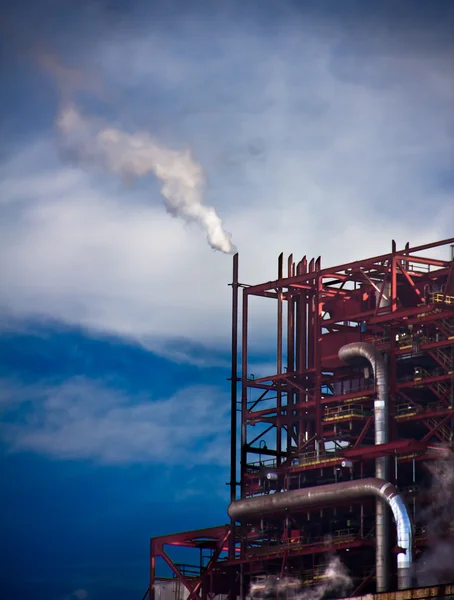 Pollution factory — Stock Photo, Image